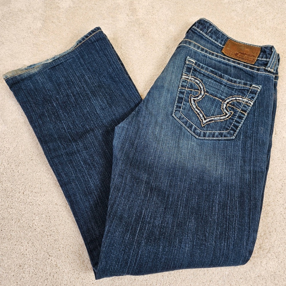Big Star Women's Bootcut Jeans in Indigo Blue